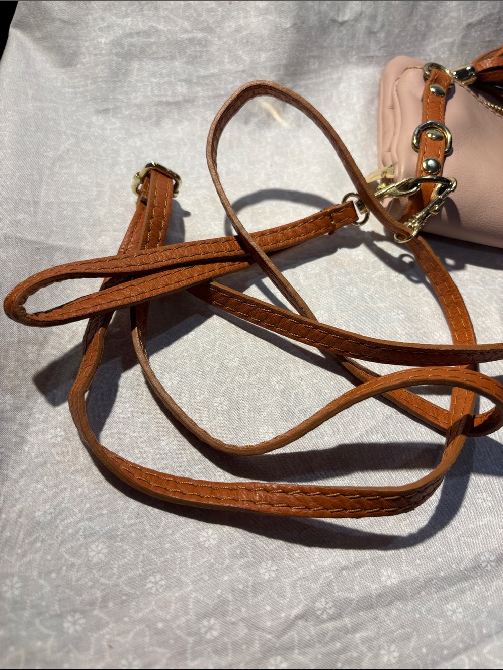 Vera Pelle Italian Leather Wristlet/Crossbody Purse - Picture 14 of 16